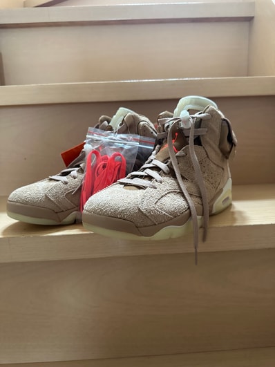 Travis Scott × Nike Air Jordan 6 "British Khaki"