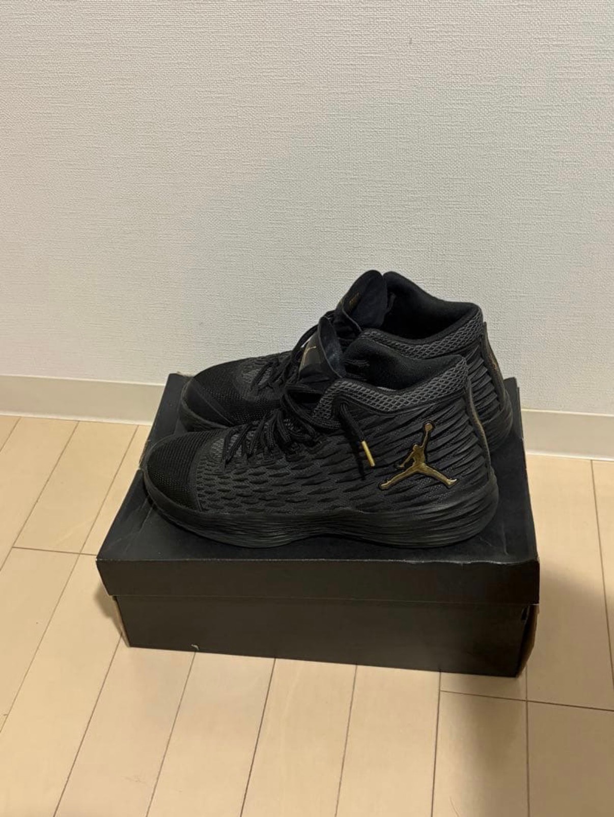 Nike Jordan Melo M13 "Black/Metallic Gold"