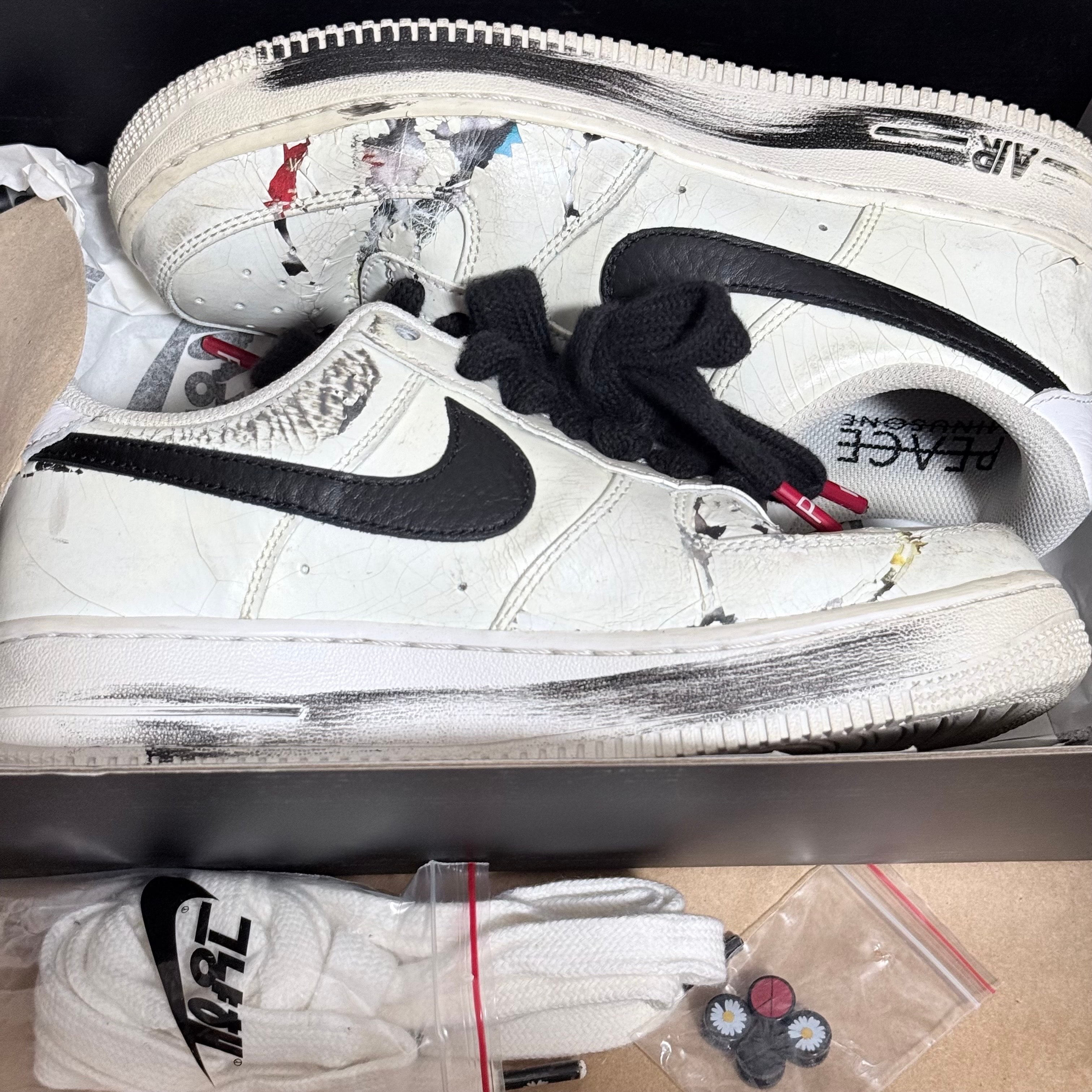 PEACEMINUSONE × Nike Air Force 1 Low "Para-noise/White/Black" / G-DRAGON