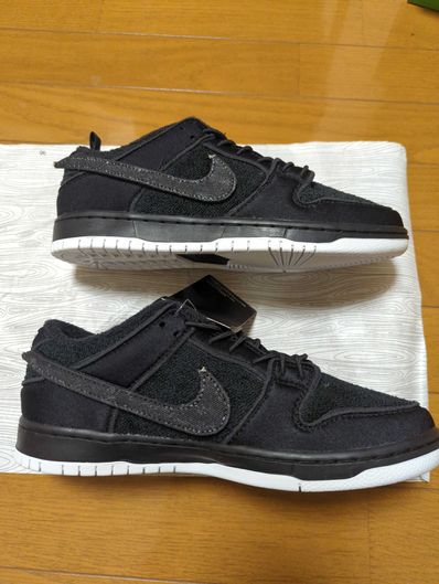 Gnarhunters × Nike SB Dunk Low "Black/White"