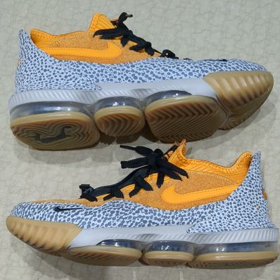 atmos × Nike LeBron 16 Low "Safari" (CD9471-800/CI3358-800)
