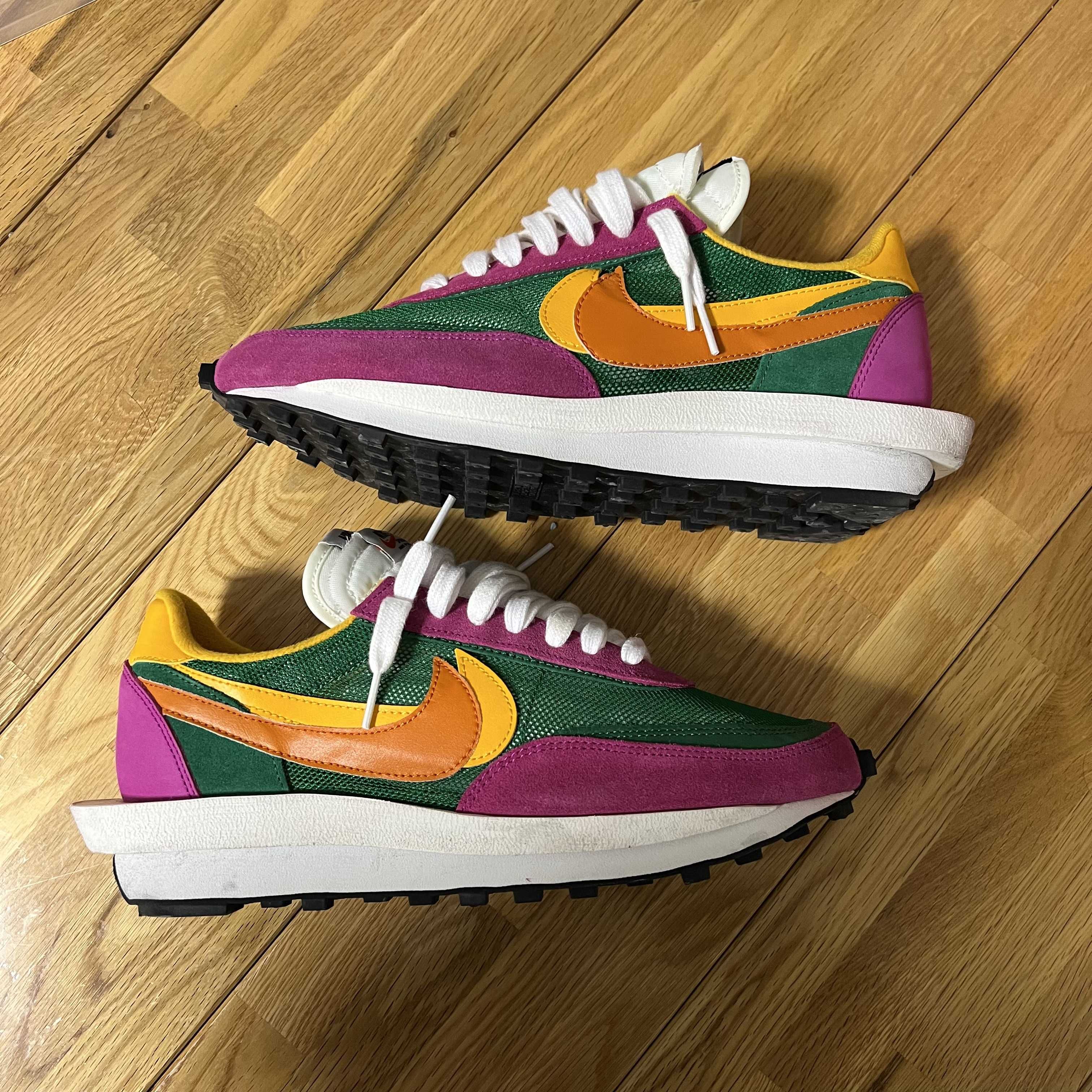 sacai × NIKE LDV WAFFLE "PINE GREEN"