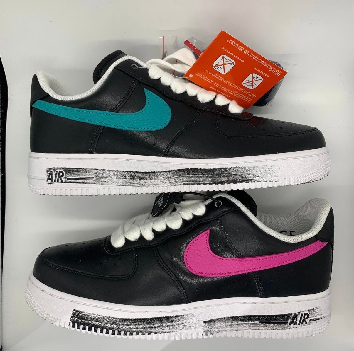 PEACEMINUSONE × Nike Air Force 1 Low '07 Para-Noise 3.0 "Black and Multi-Color" / G-DRAGON