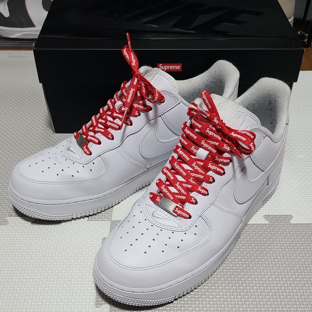 Supreme × Nike Air Force 1 Low "White"