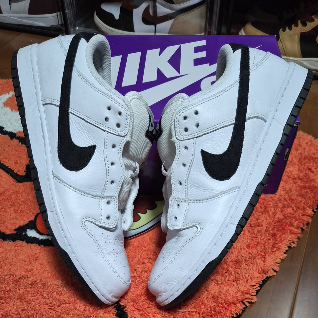 Nike SB Dunk Low Pro "White/Black"