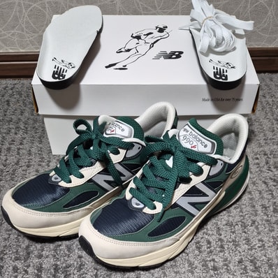 Shohei Ohtani × New Balance 990V6 "White/Marsh Green/Outerspace"