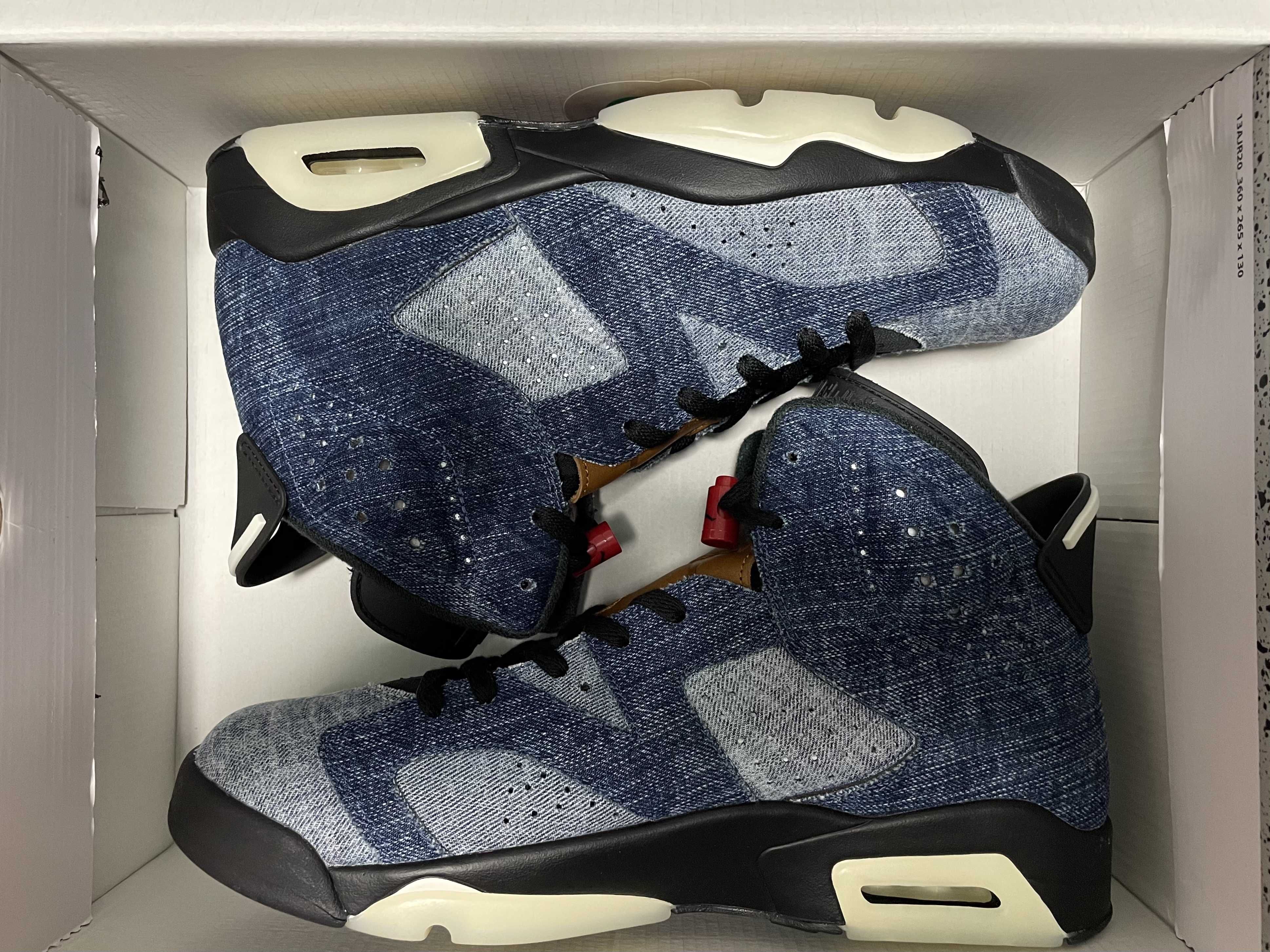 NIKE AIR JORDAN 6 "WASHED DENIM"