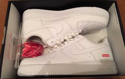 Supreme × Nike Air Force 1 Low "White"