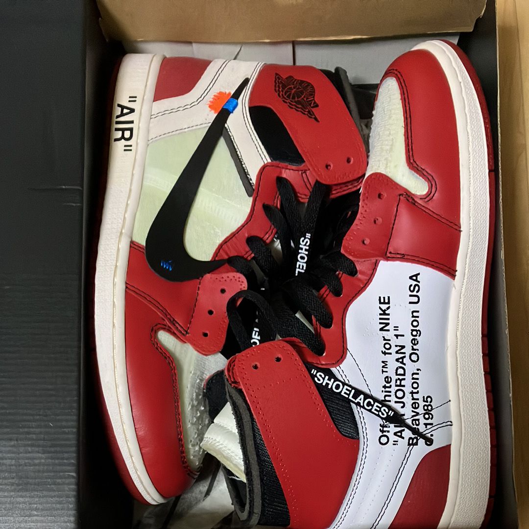 Off-White × Nike Air Jordan 1 Retro High The Ten "Chicago"