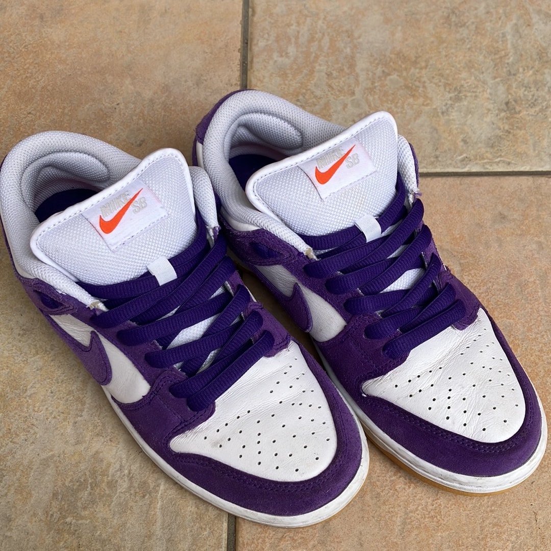 Nike SB Dunk Low Pro ISO Orange Label "Court Purple Gum"