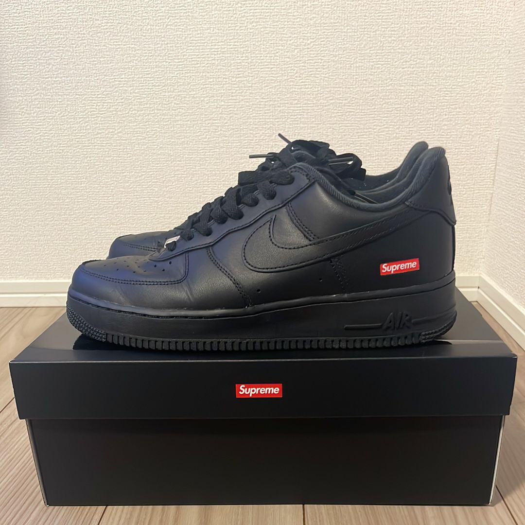 Supreme × Nike Air Force 1 Low "Black"