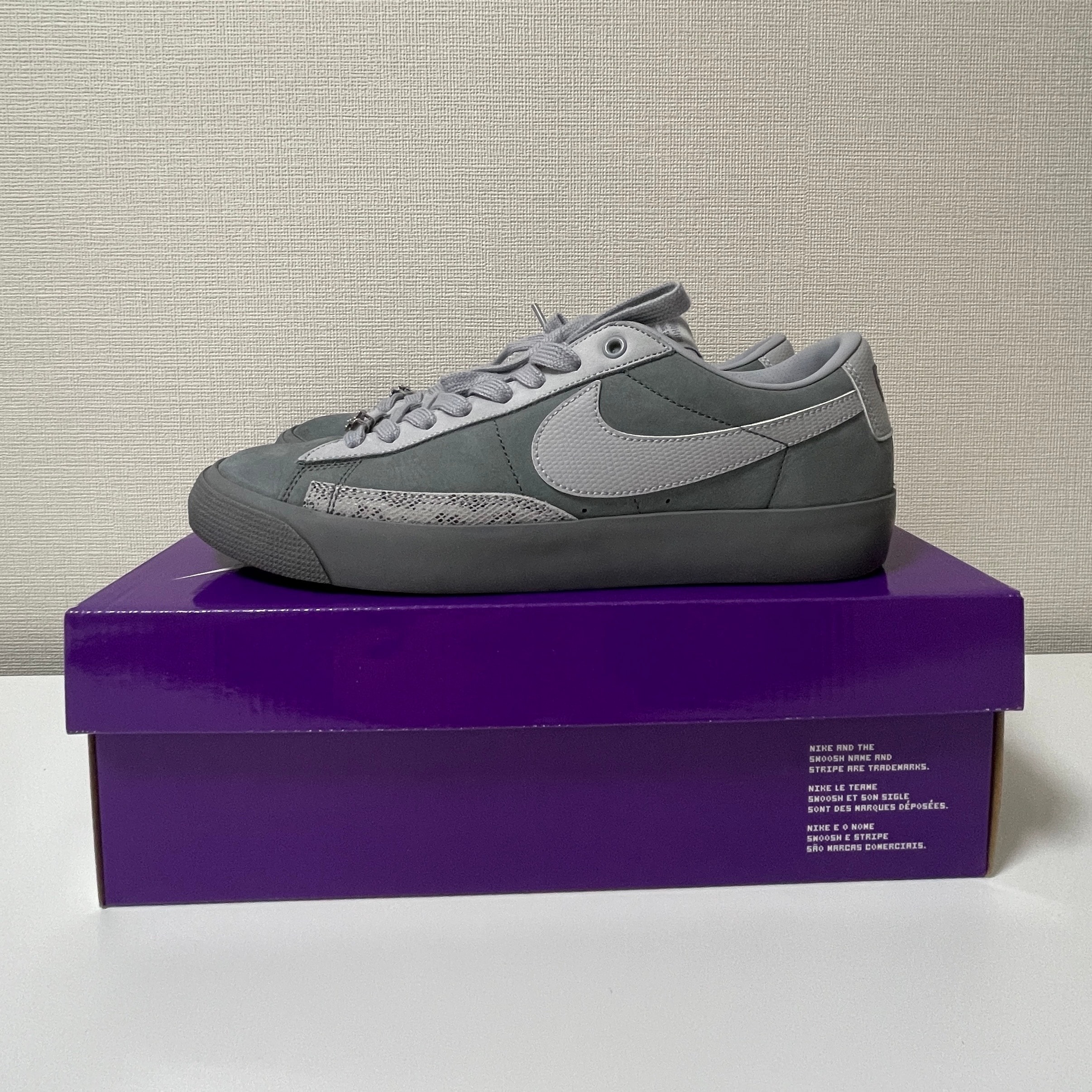 FPAR × Nike SB Blazer Low "Cool Grey"