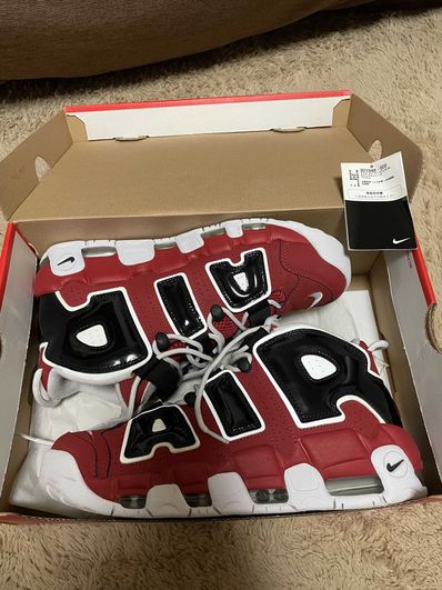 NIKE AIR MORE UPTEMPO ’96 "VARSITY RED/WHITE/BLACK"(2017)