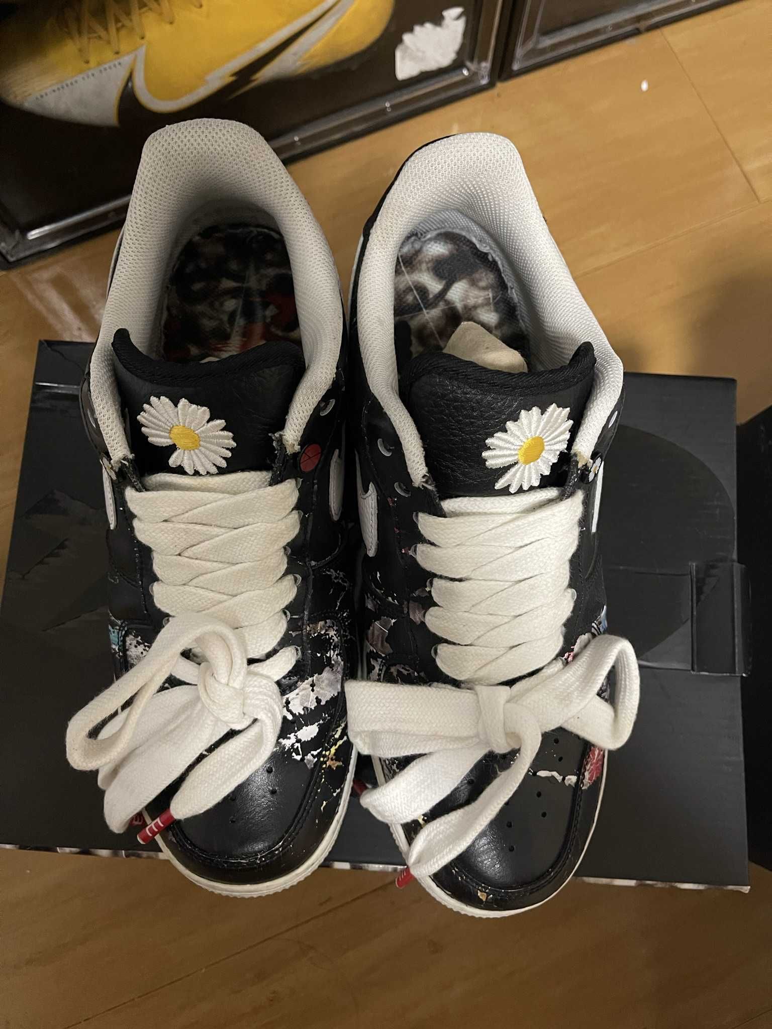 PEACEMINUSONE × Nike Air Force 1 Low Para Noise "Black" / G-DRAGON