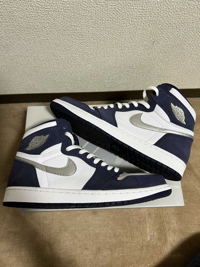 Nike Air Jordan 1 High OG CO.JP "White/Midnight Navy" (2020)(ブリーフケースなし)