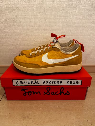 Tom Sachs × NikeCraft Women's General Purpose Shoe "Yellow / Archive"