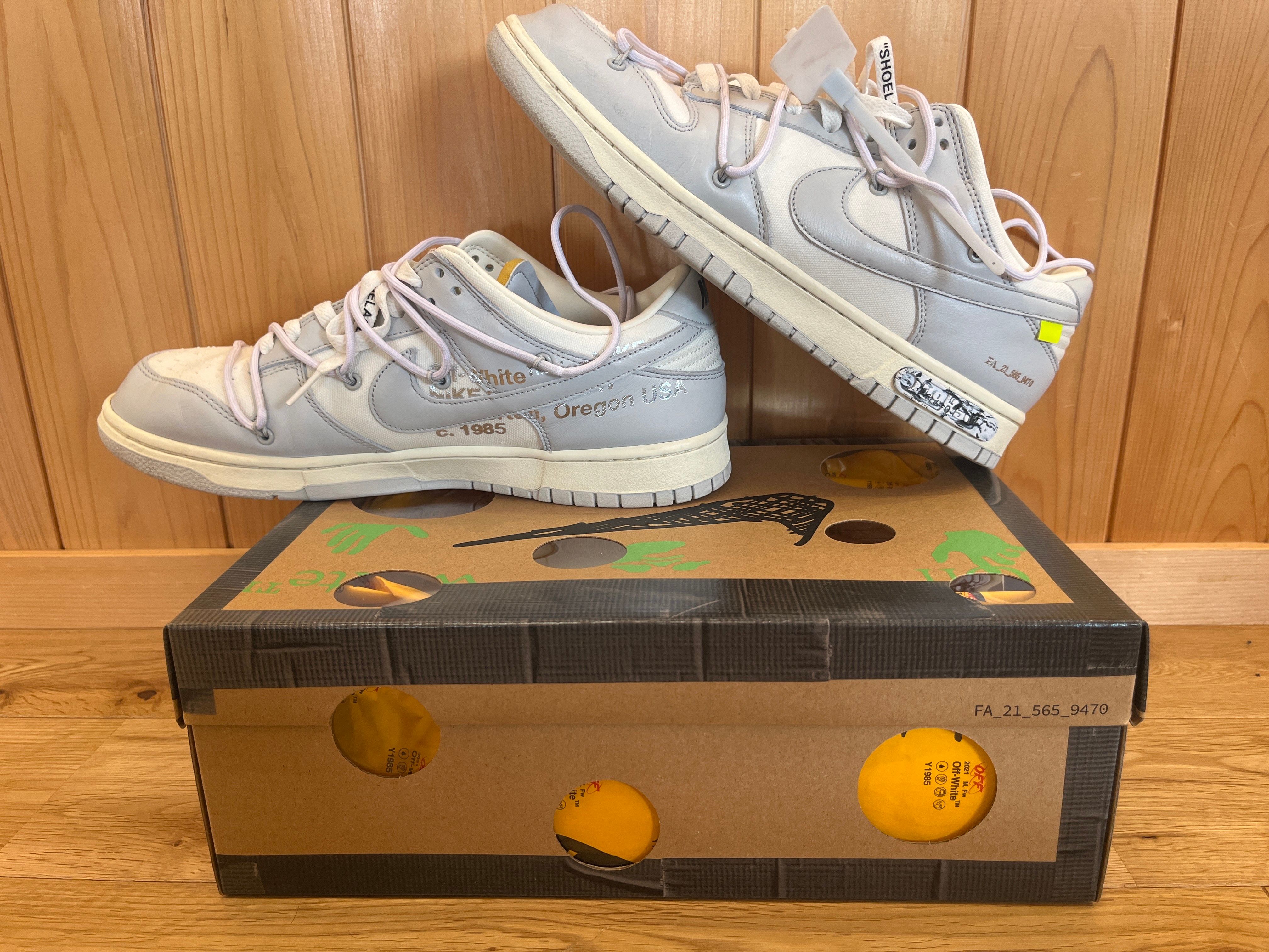Off-White × Nike Dunk Low 1 of 50 "Lot.49"