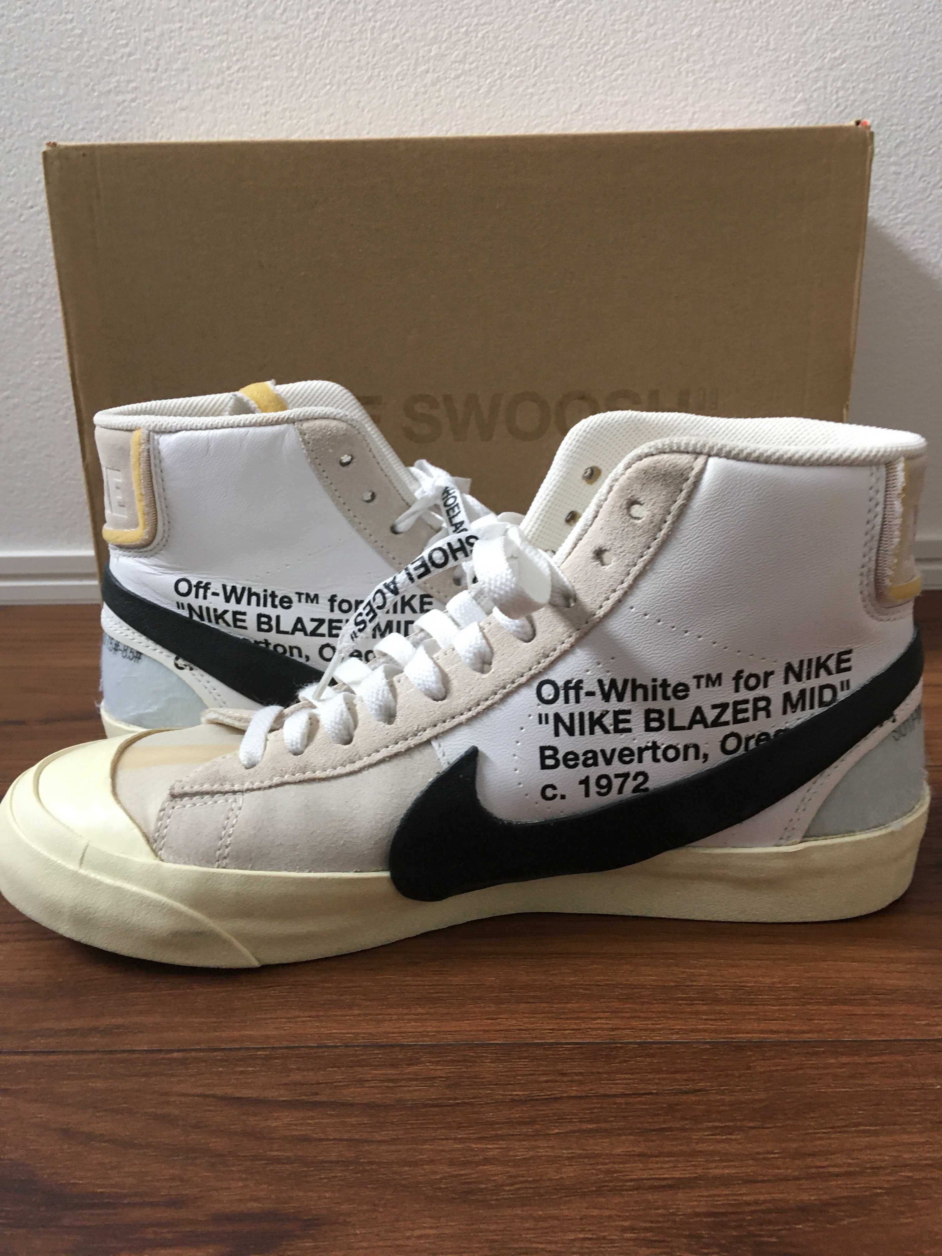 Off-White × Nike The Ten Blazer Mid "White"