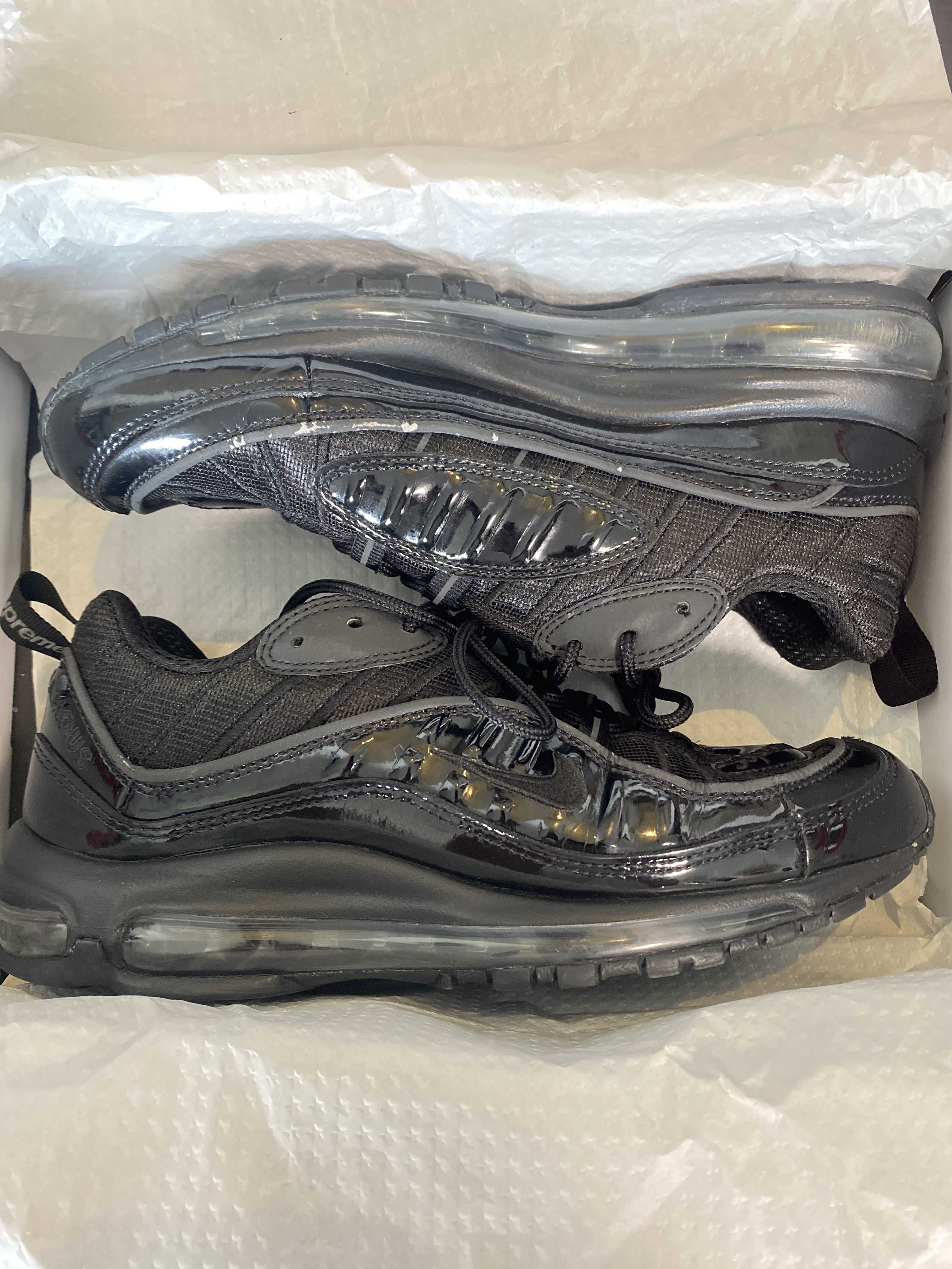 Supreme × Nike Air Max 98 "Black"