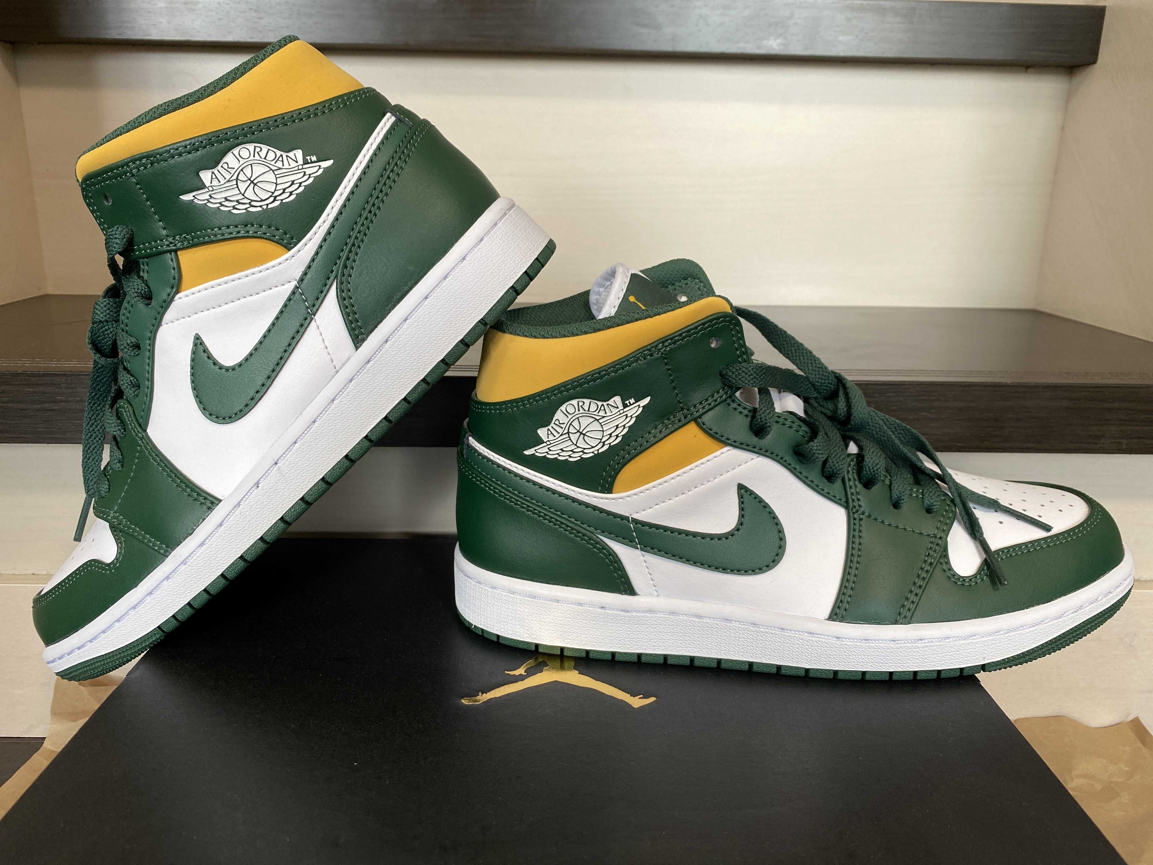 Nike Air Jordan 1 Mid "Seattle Supersonics" 