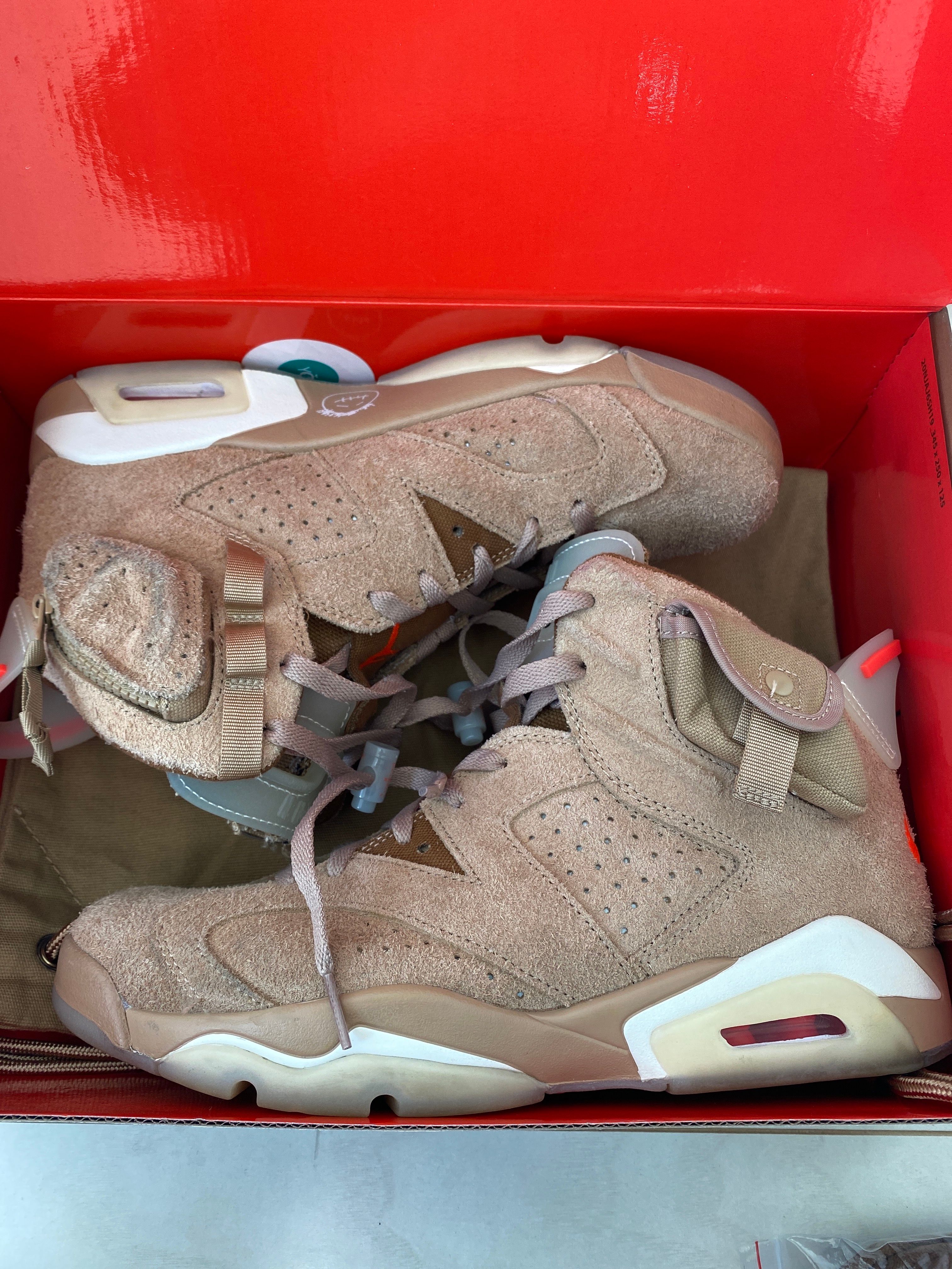 Travis Scott × Nike Air Jordan 6 "British Khaki"