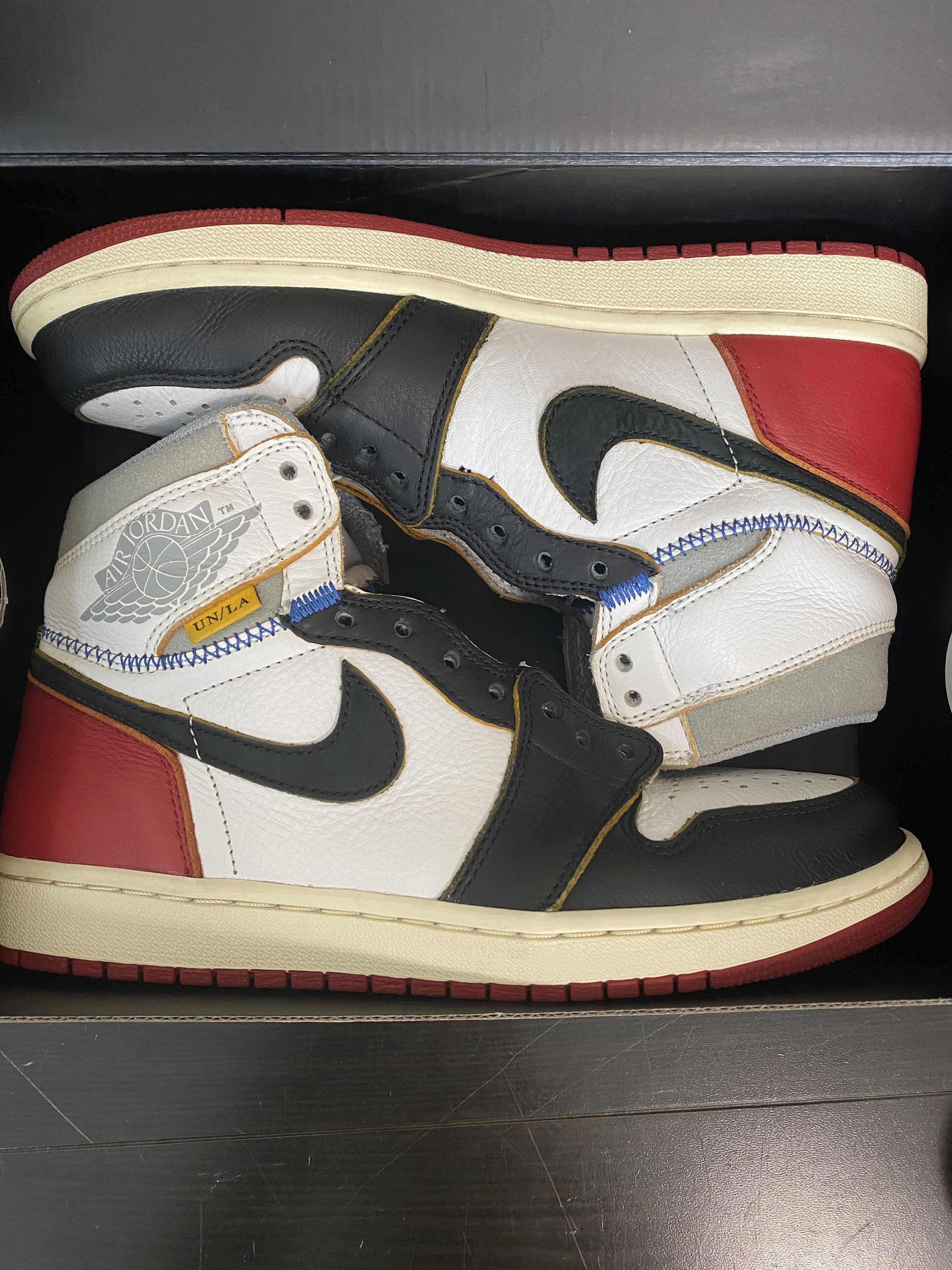 UNION × Nike Air Jordan 1 Retro High OG NRG "Varsity Red/Wolf Grey"