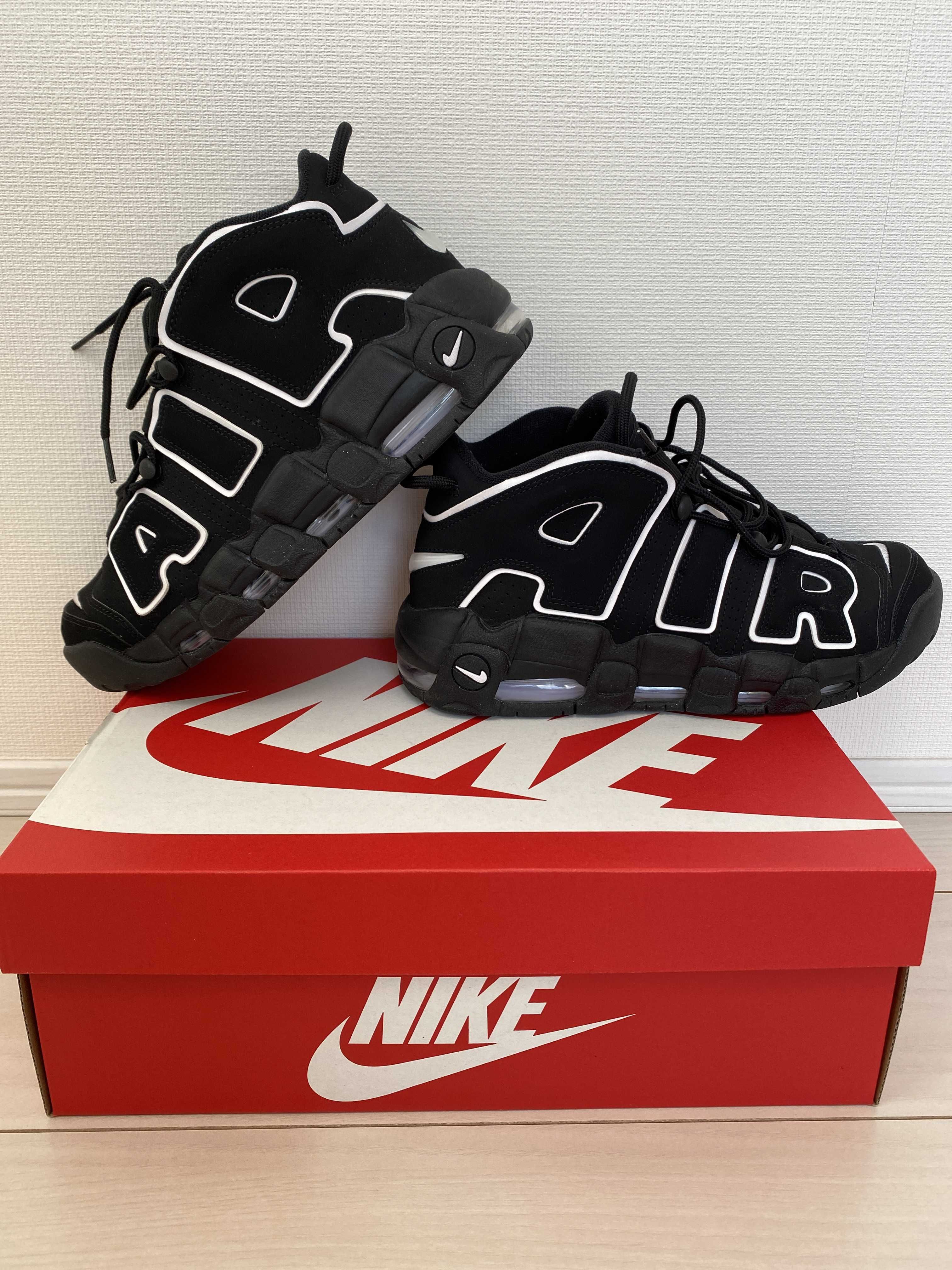 Nike Air More Uptempo "Black/White"(2020)