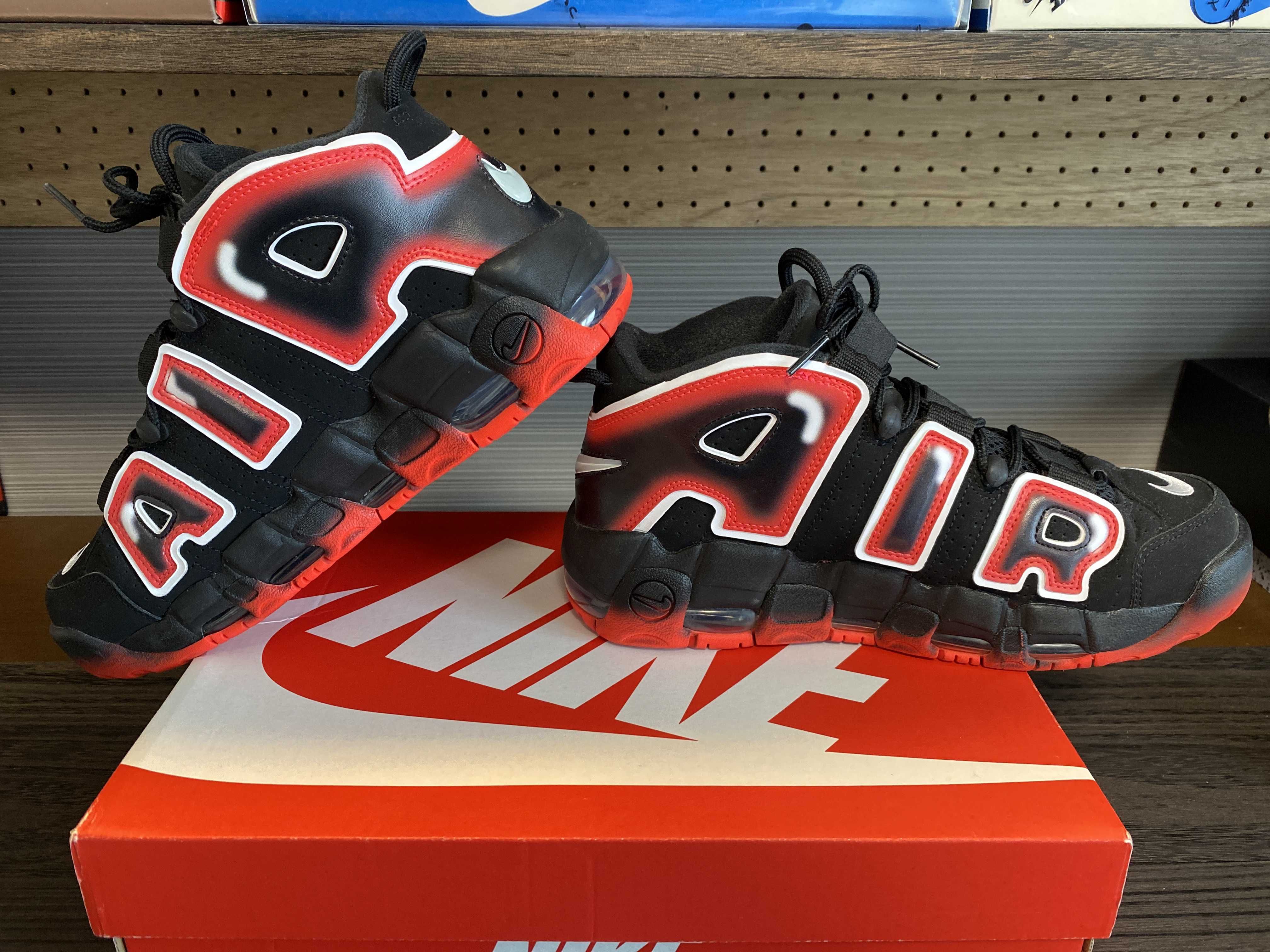 NIKE AIR MORE UPTEMPO "LASER CRIMSON"