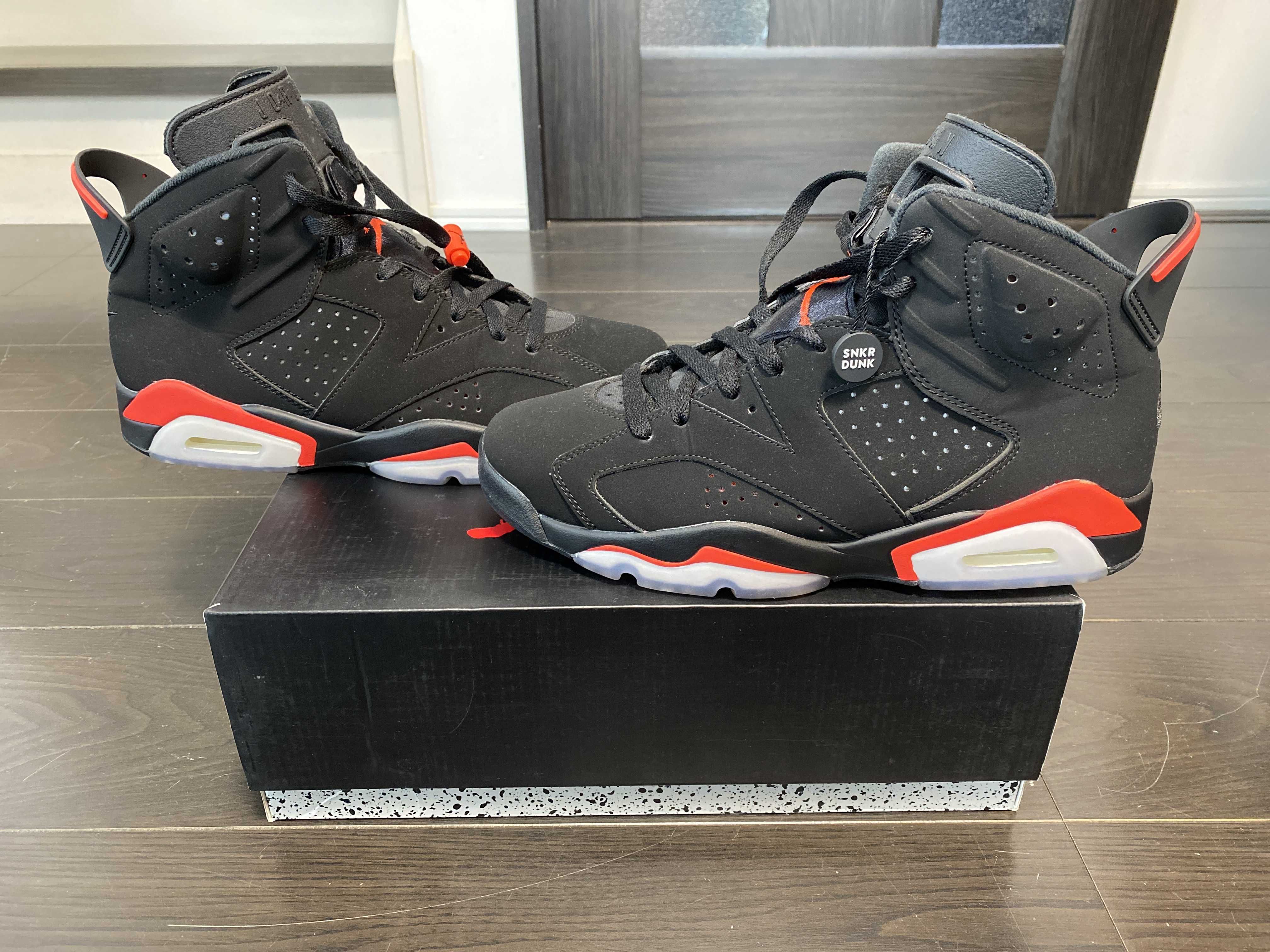 Nike Air Jordan 6 Retro OG "Black/Infrared"