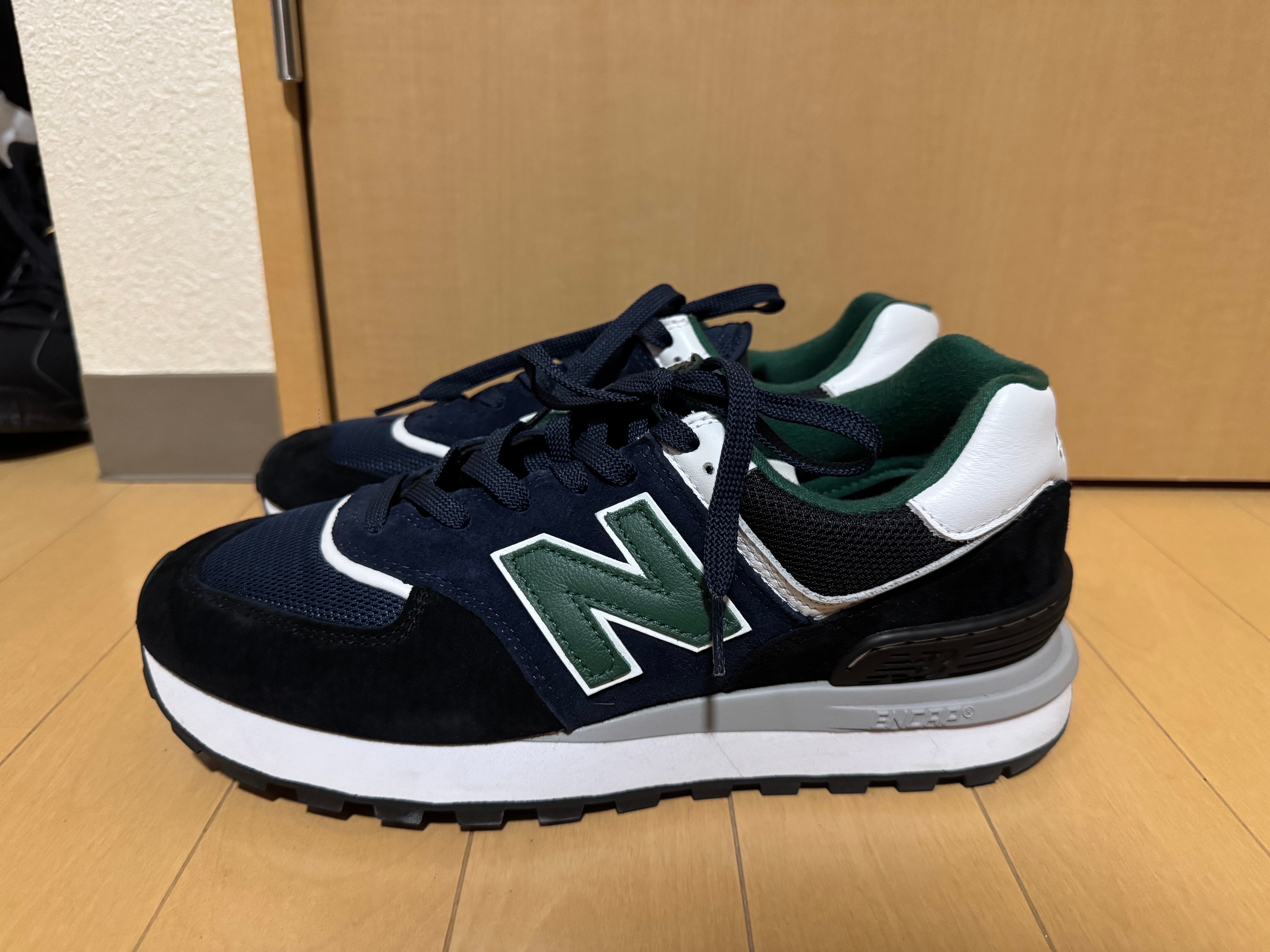 ジュンヤワタナベ マン × ニューバランス 574 レガシー アイ "グリーン グレイ"