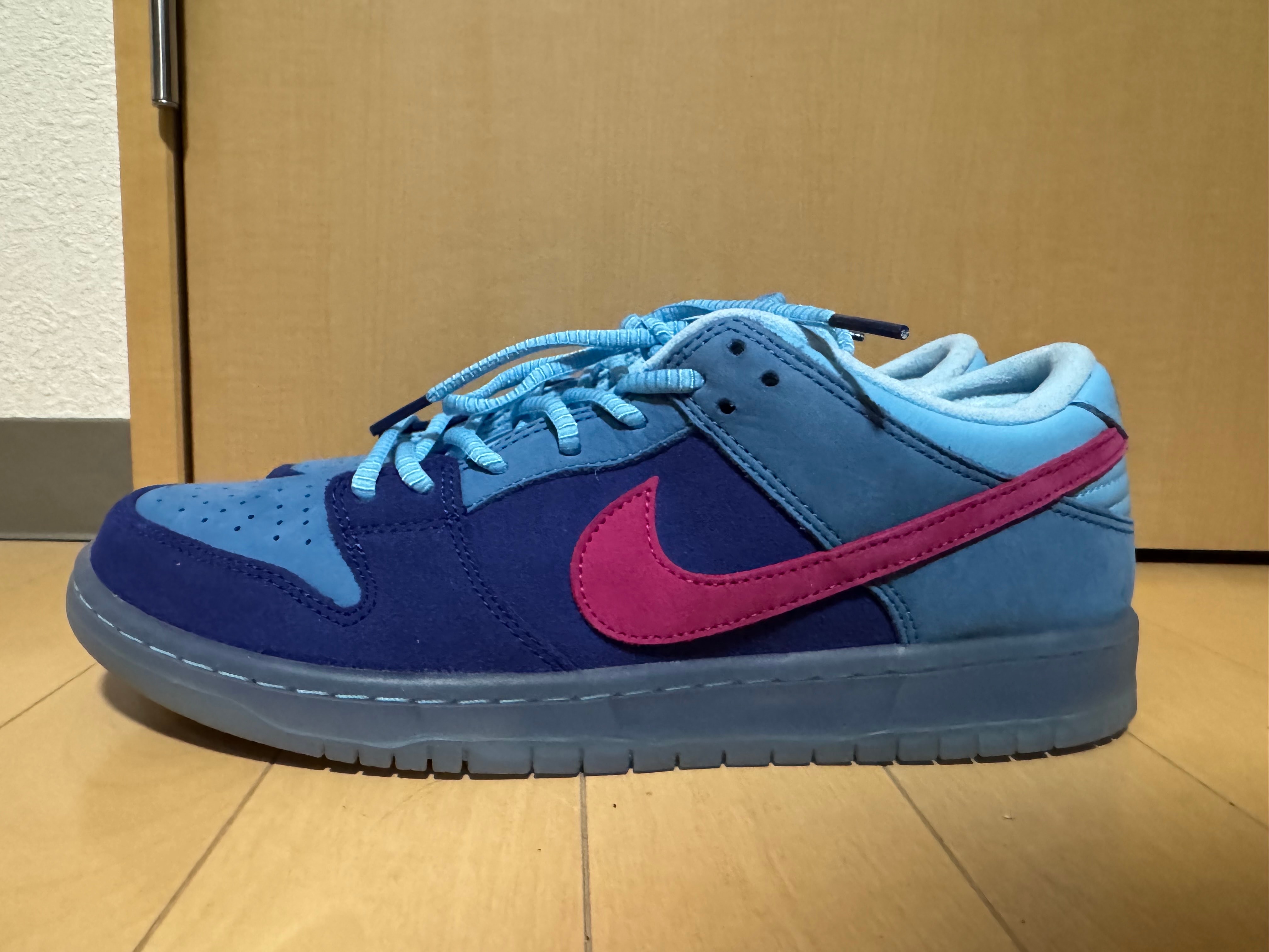 Run The Jewels × Nike SB Dunk Low "Deep Royal Blue and Active Pink"