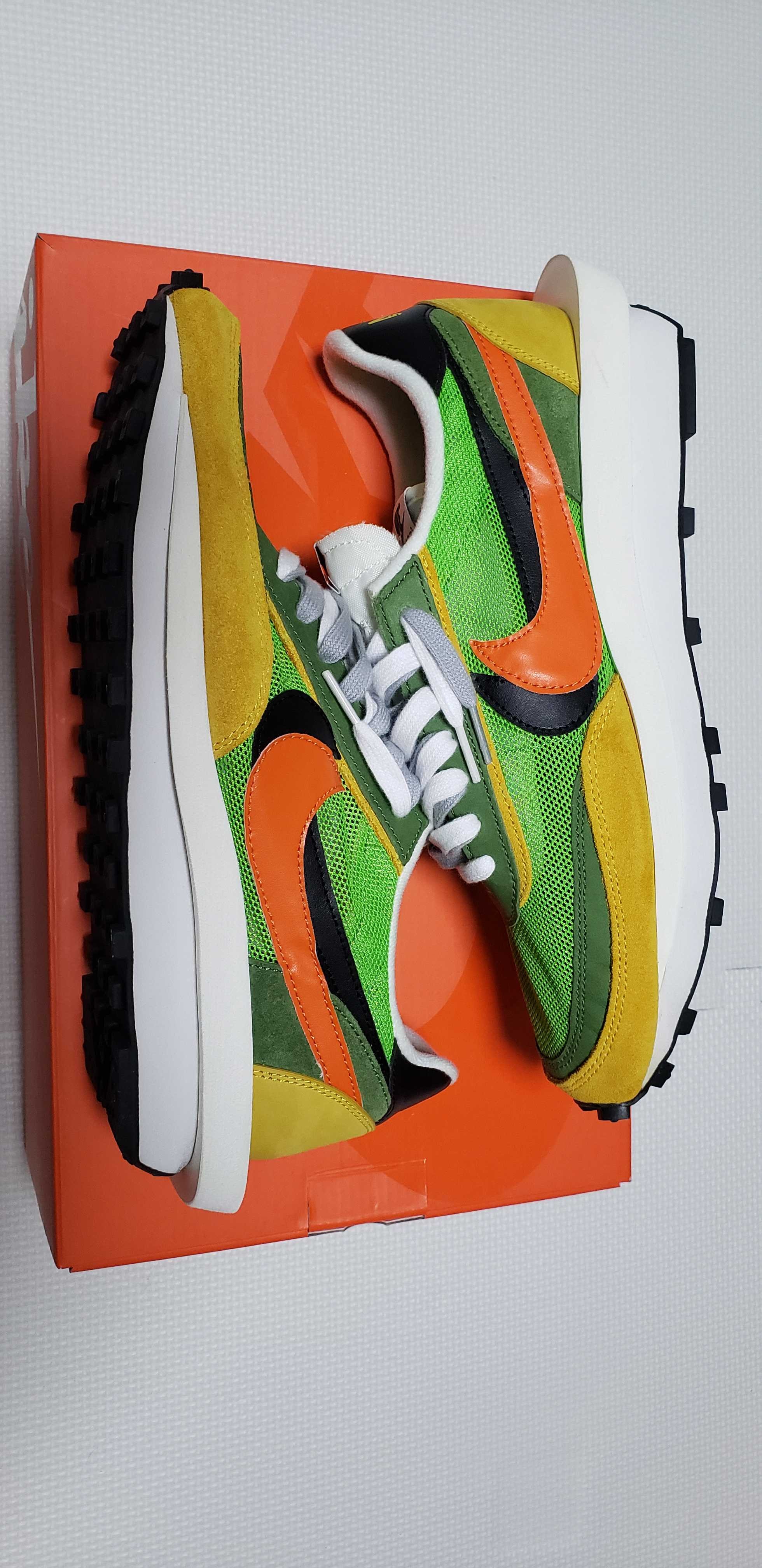 sacai × Nike LDV Waffle "Green"