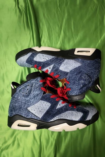 NIKE AIR JORDAN 6 "WASHED DENIM"