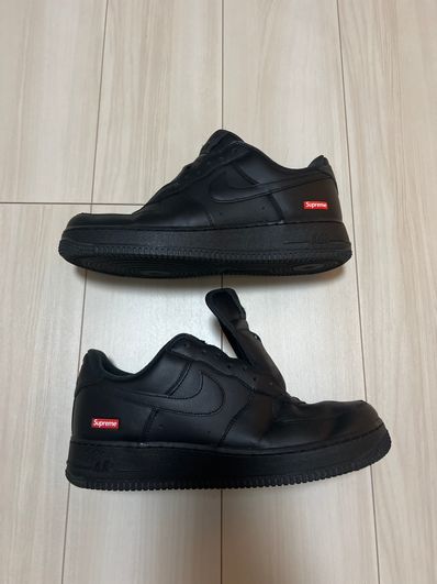 Supreme × Nike Air Force 1 Low "Black"