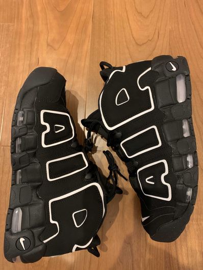 Nike Air More Uptempo "Black/White"(2020)
