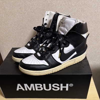 AMBUSH × Nike Dunk High "Black"