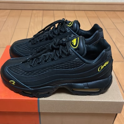 Corteiz × Nike Air Max 95 "Black and Tour Yellow"
