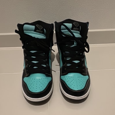 Diamond Supply × Nike SB Dunk High "Tiffany"