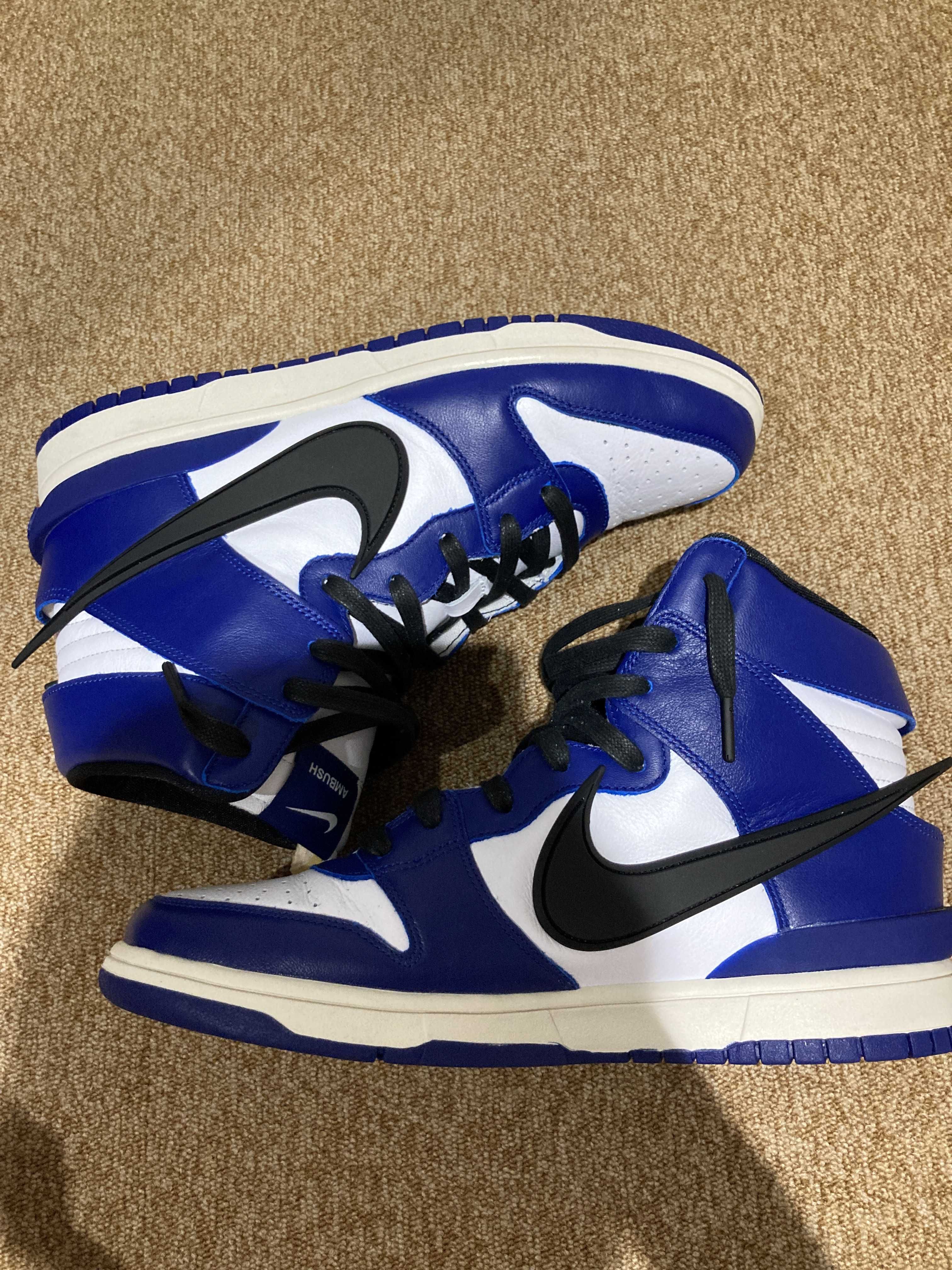 AMBUSH × NIKE DUNK HIGH "DEEP ROYAL"