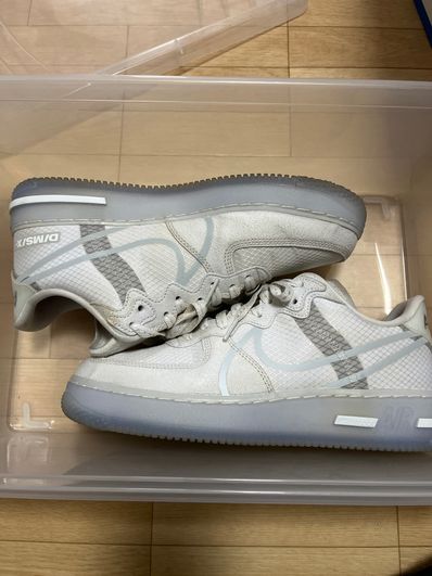 Air force 1 react qs white hotsell