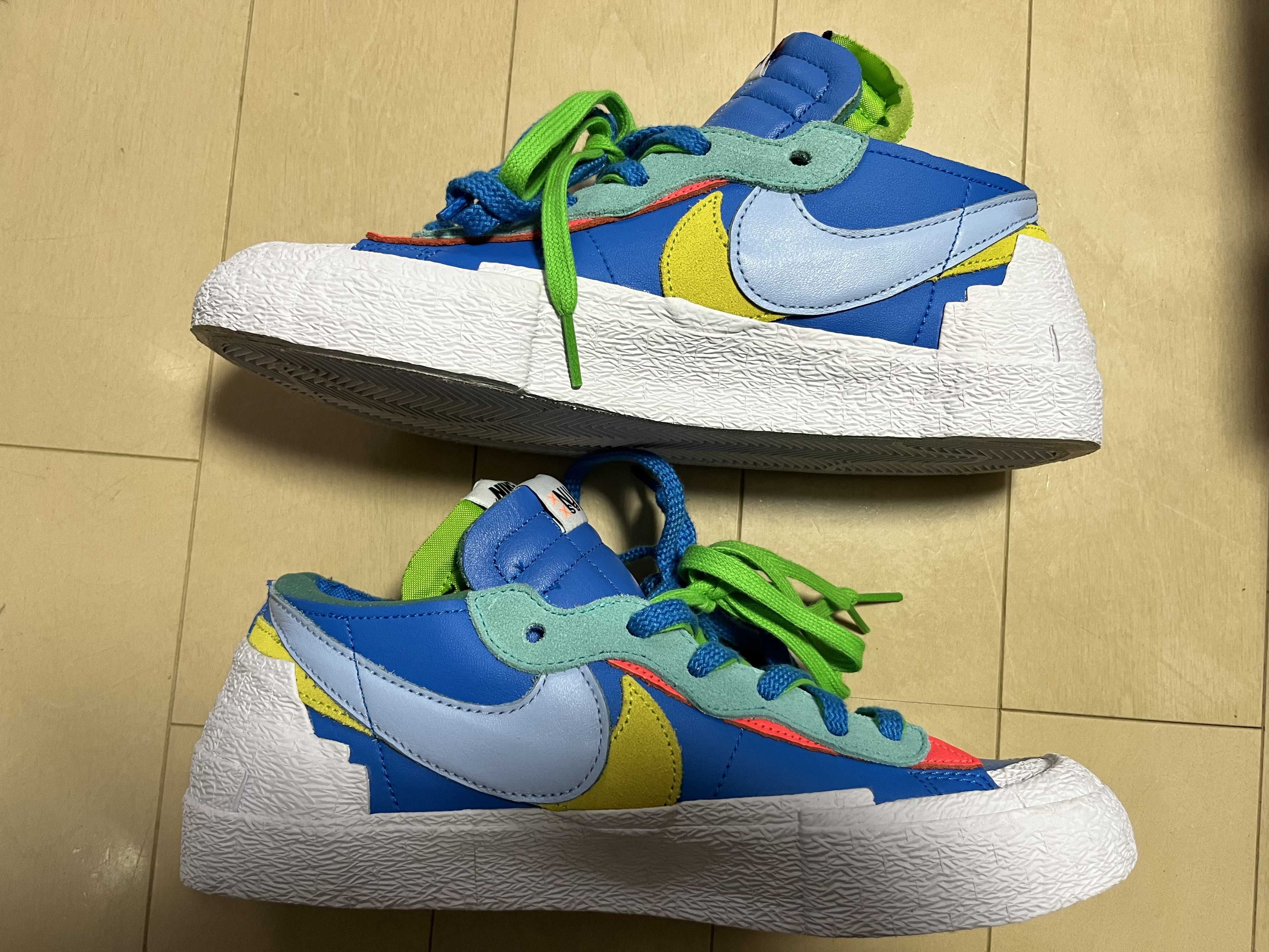 KAWS × sacai × Nike Blazer Low "Neptune Blue"