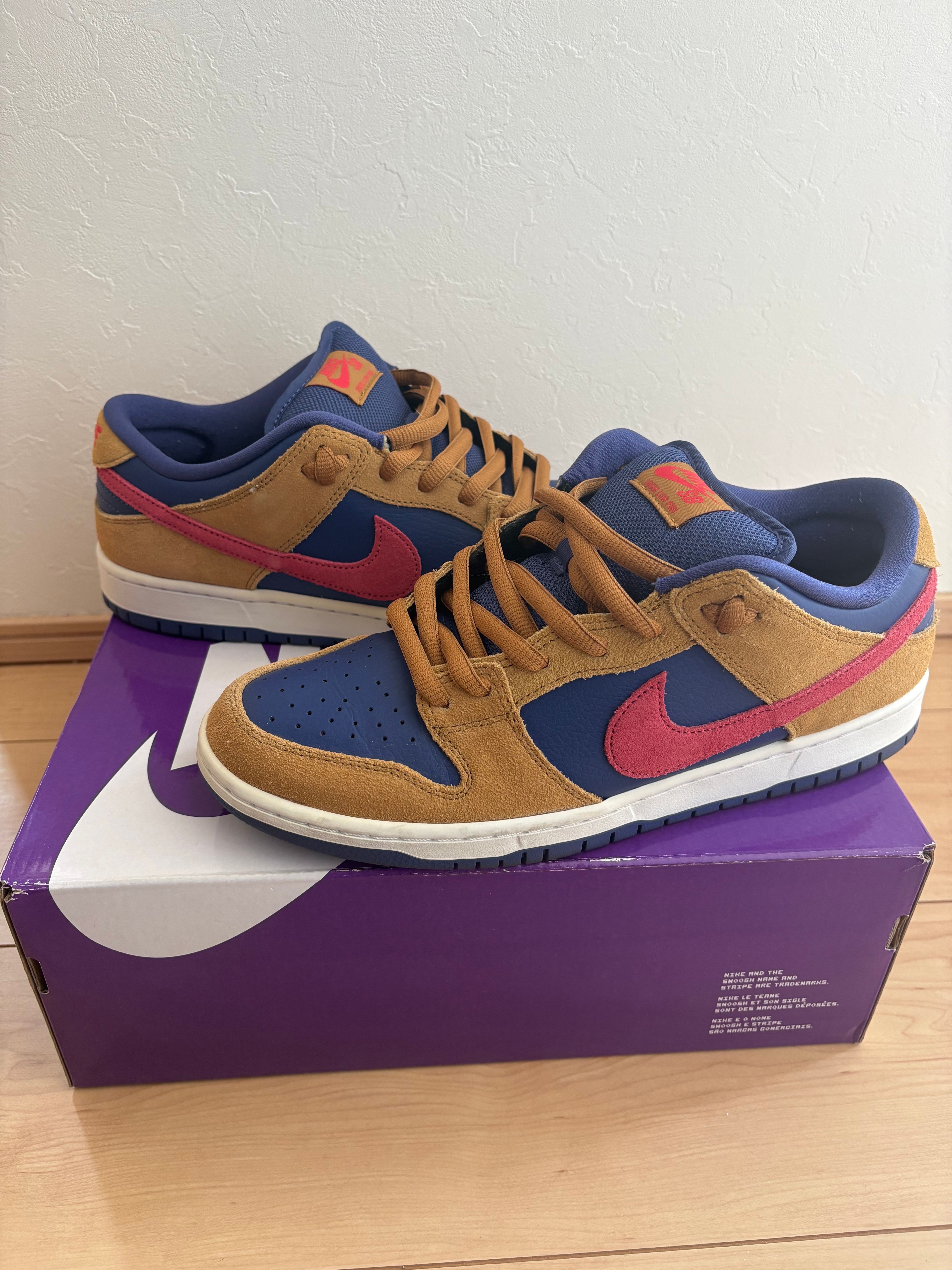 Nike SB Dunk Low Pro "Wheat and Purple"