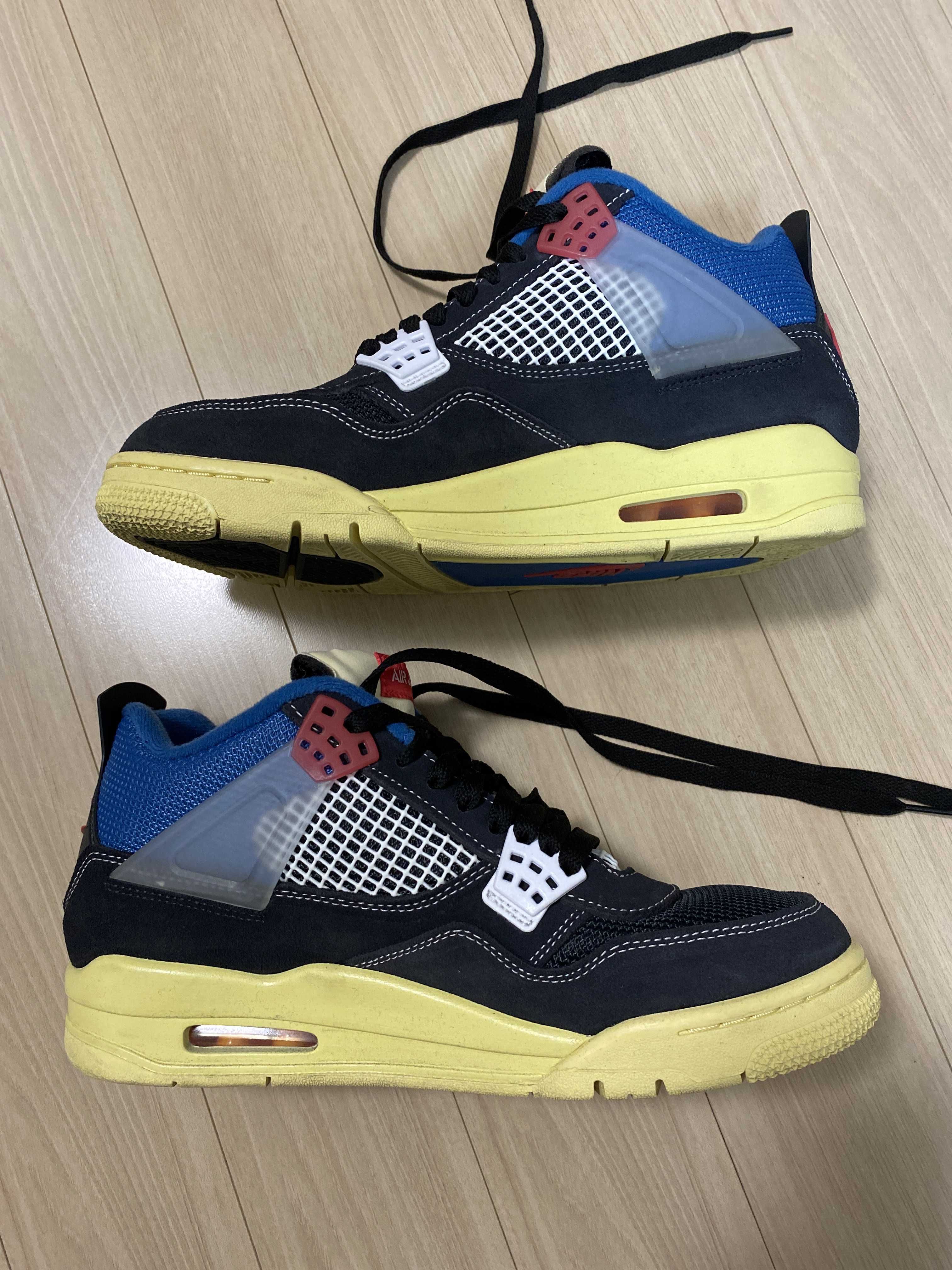 UNION × Nike Air Jordan 4 "Off Noir"