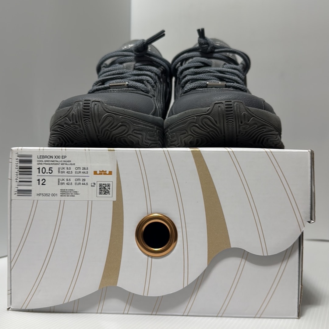 Nike LeBron 21 "Cool Grey" (HF5353-001/HF5352-001)