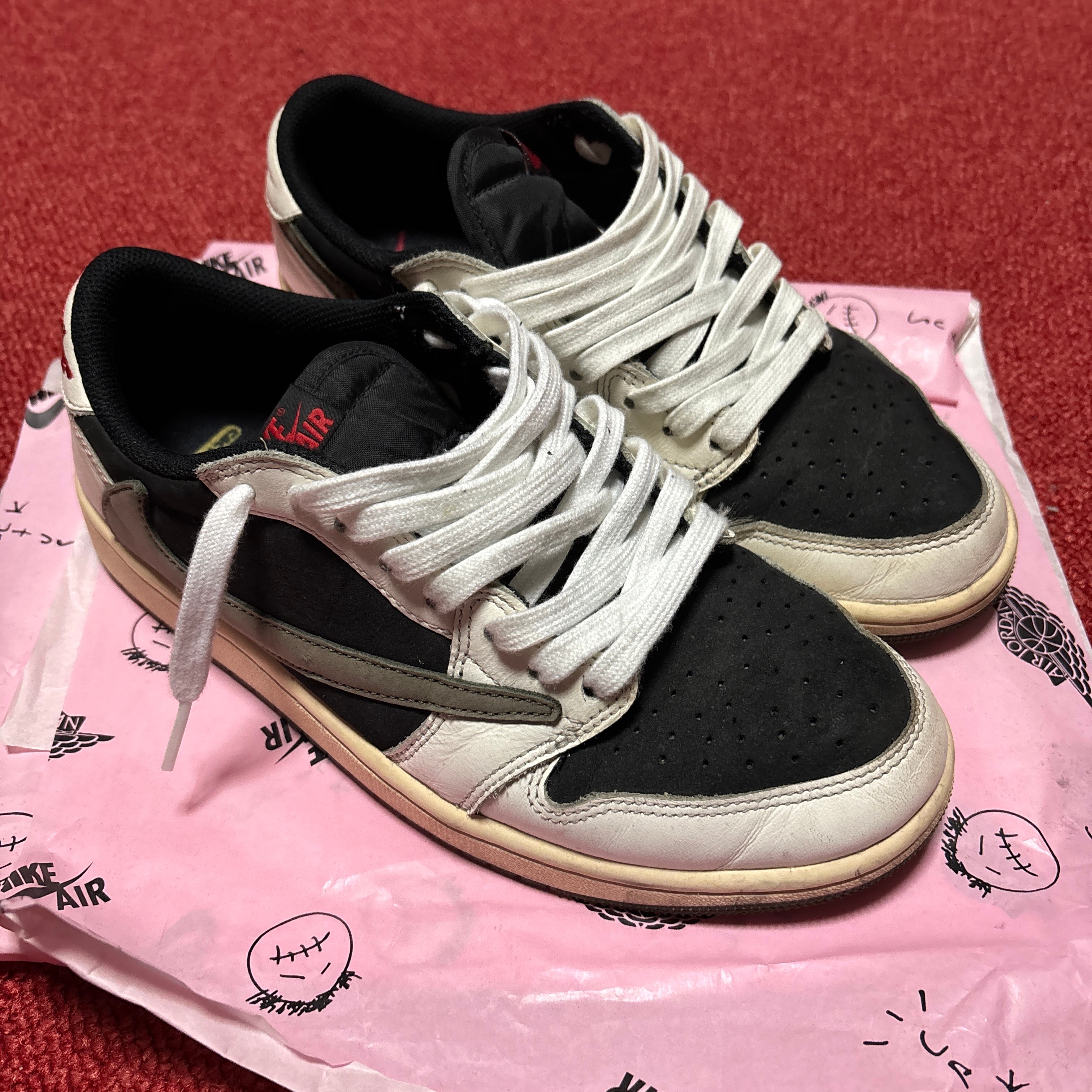 Travis Scott × Nike Women's Air Jordan 1 Low OG "Medium Olive"
