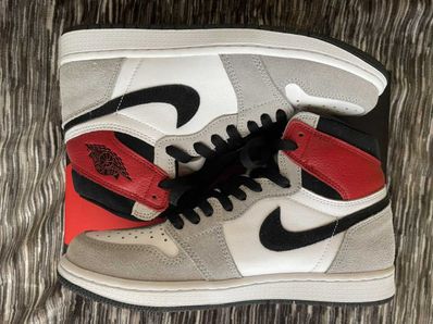 Nike Air Jordan 1 High OG "White/Black/Light Smoke Grey"