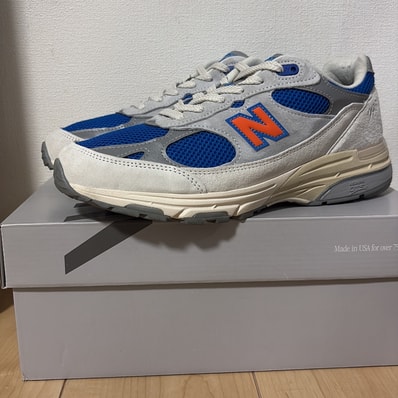 KITH × New Balance 993 Madison Square Garden "Ancient Scroll/Grey Matter"