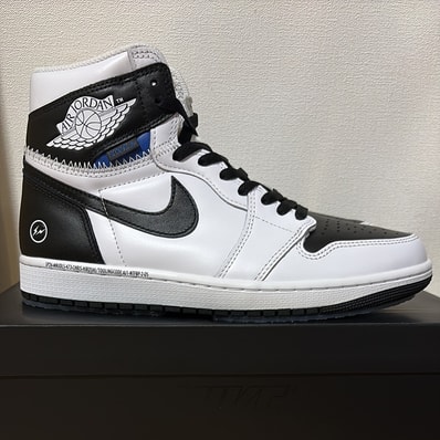 fragment design × UNION × Nike Air Jordan 1 Retro High OG "Black/White"