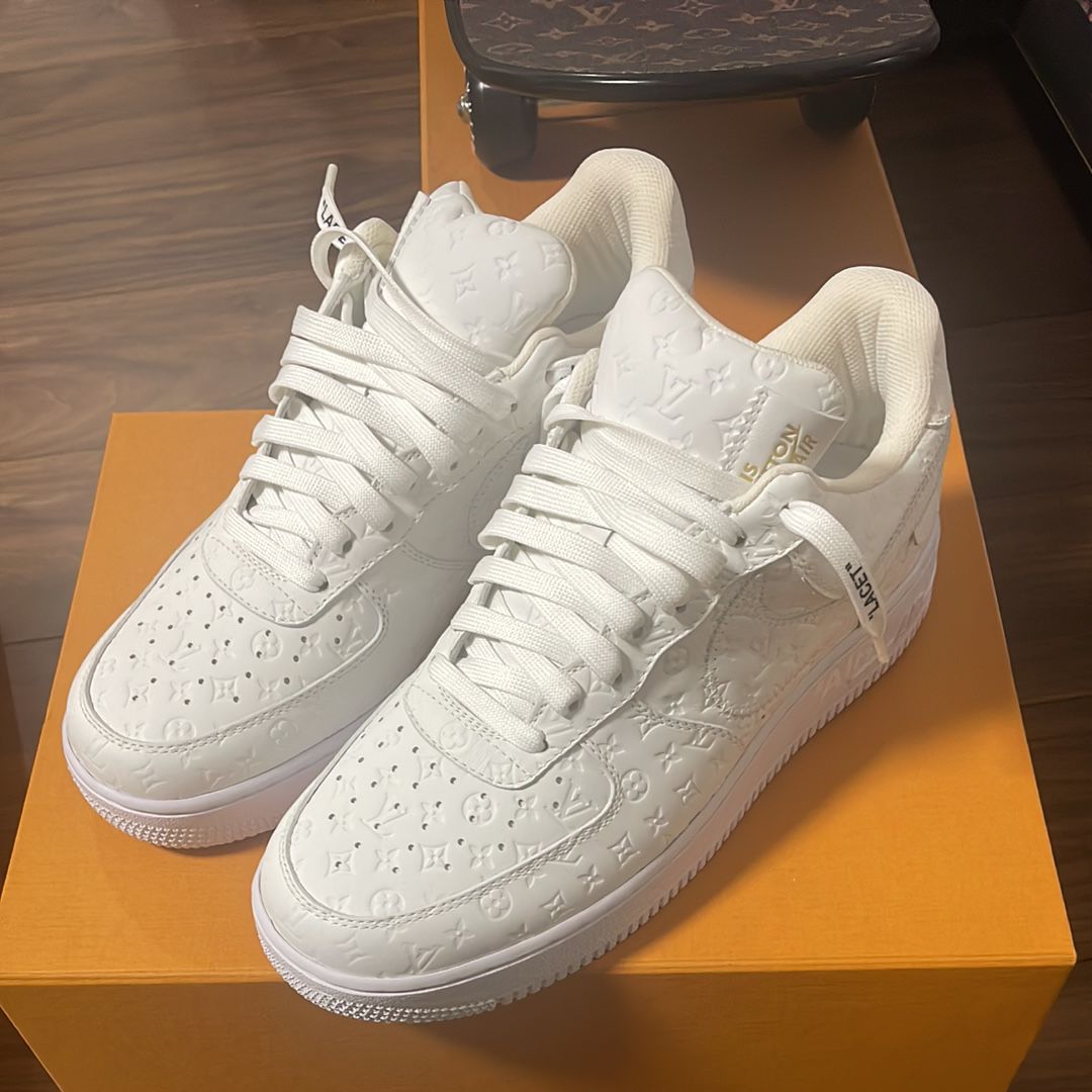 Louis Vuitton × Nike Air Force 1 Low by Virgil Abloh "White"