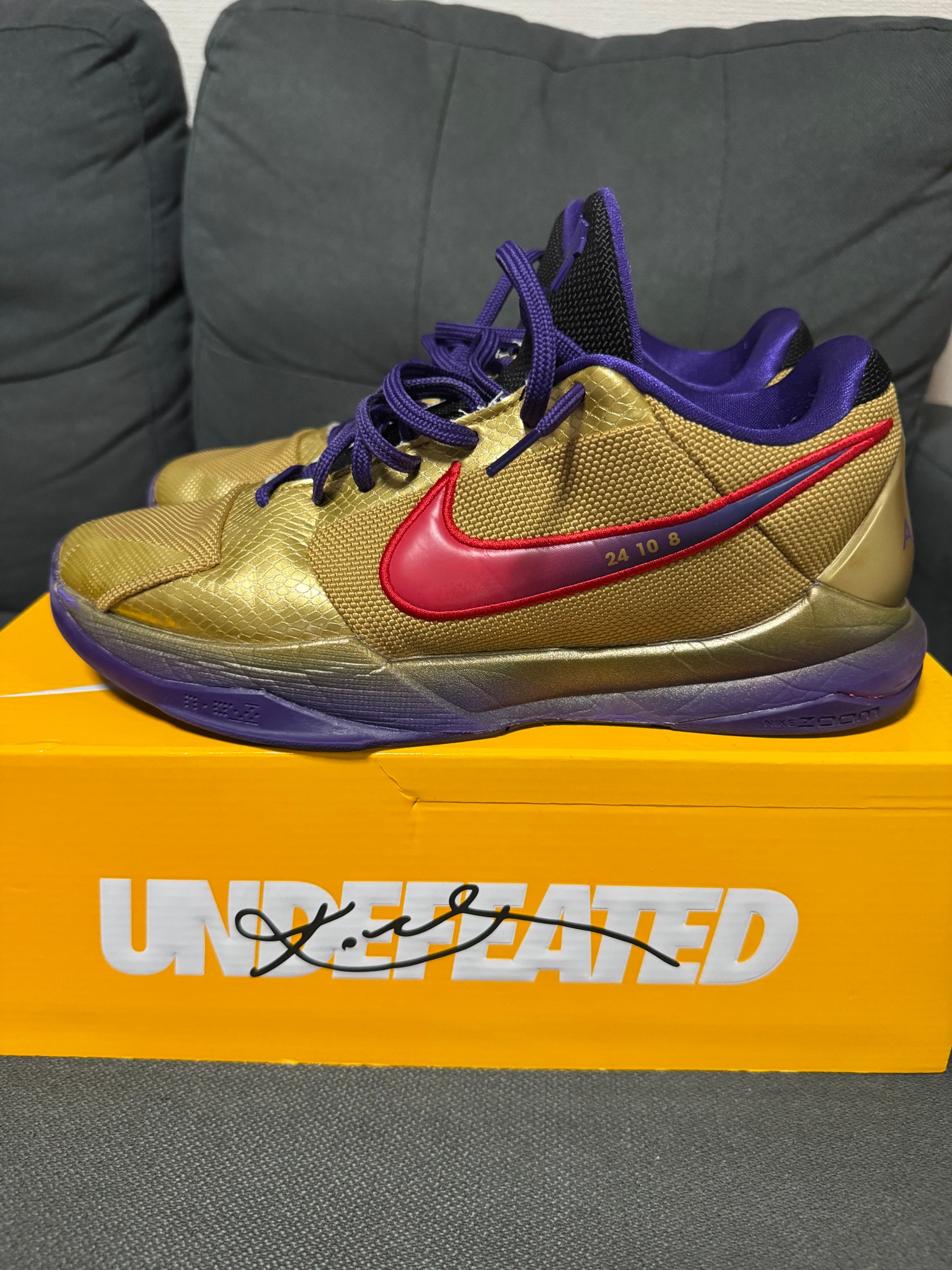UNDEFEATED × Nike Kobe 5 Protro "Hall Of Fame"